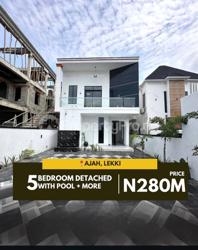 5 bedroom House for sale Orchid Road By Chevron Tollgate Lekki chevron Lekki Lagos