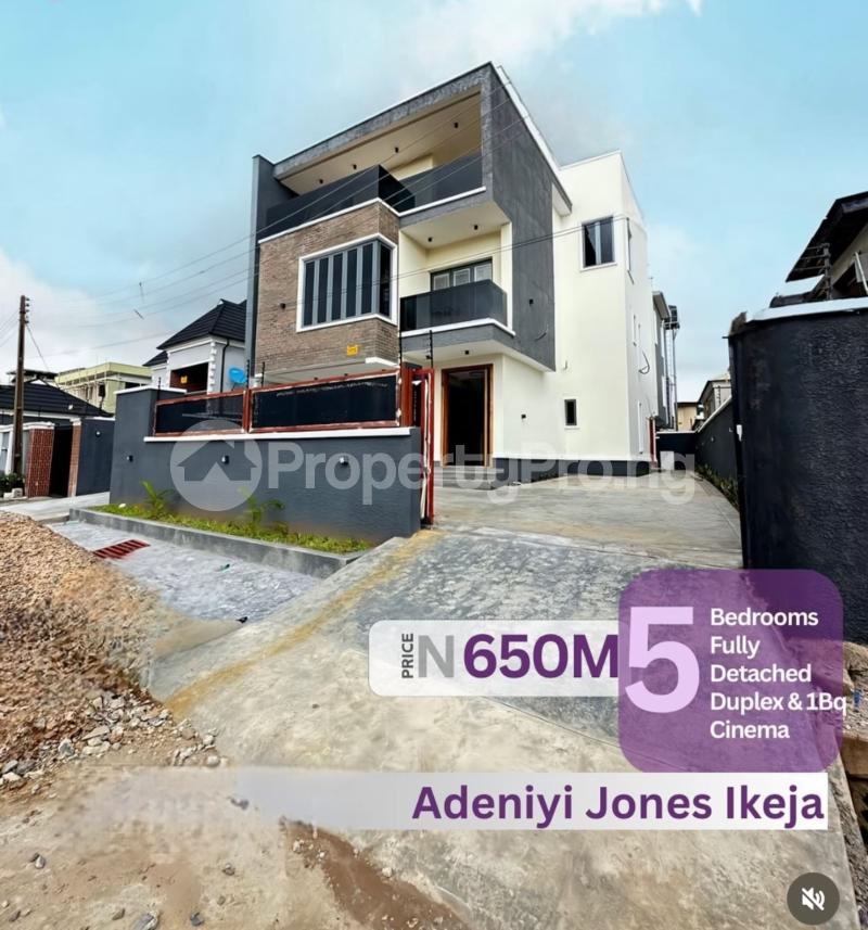 5 bedroom House for sale Ikeja Lagos Adeniyi Jones Ikeja Lagos