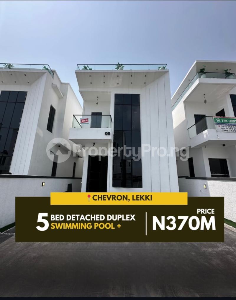 5 bedroom House for sale  Chevron Lekki Lagos