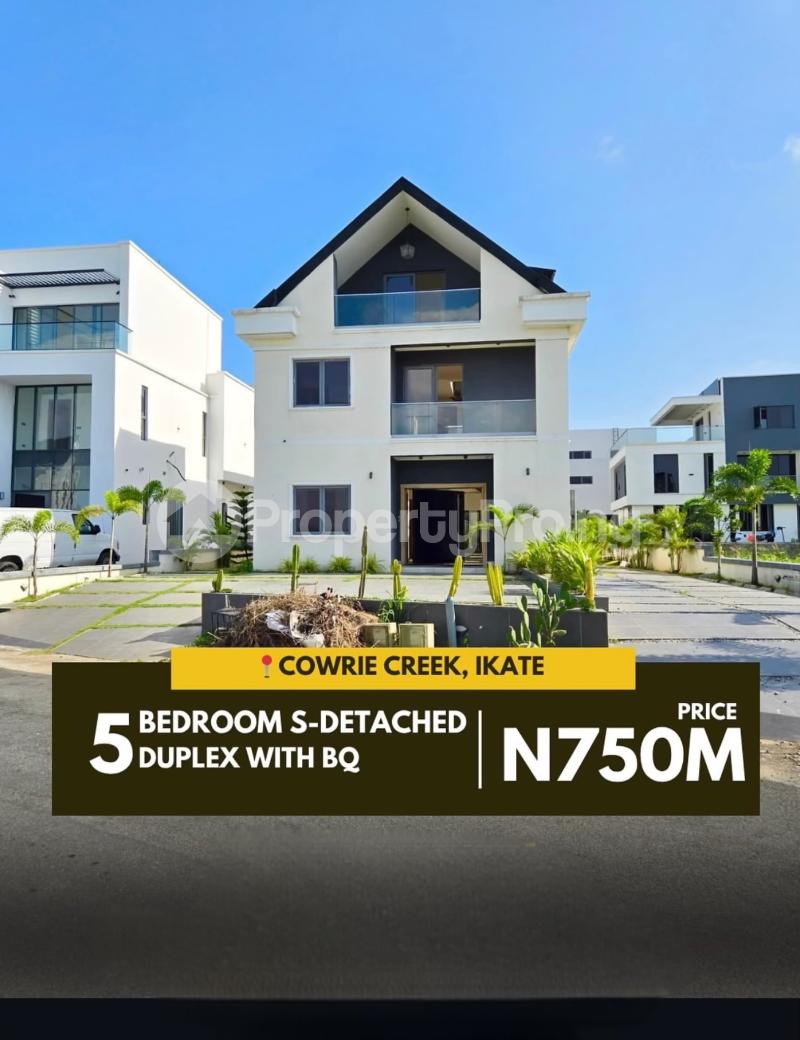 5 bedroom House for sale Cowrie Creek Estate Lekki Ikate Lagos Ikate Lekki Lagos