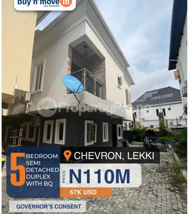 5 bedroom House for sale chevron Lekki Lagos