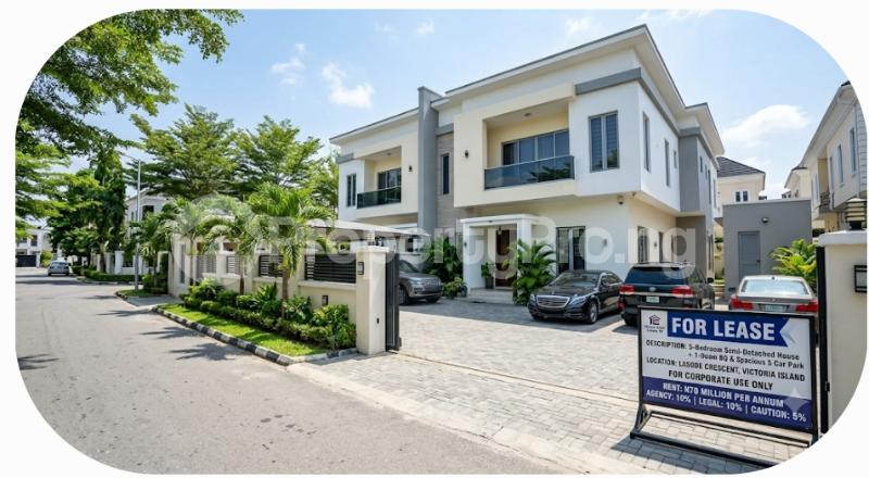 5 bedroom House for rent Lasode Crescent Of Ozumba Mbadiwe Victoria Island Victoria Island Extension Victoria Island Lagos