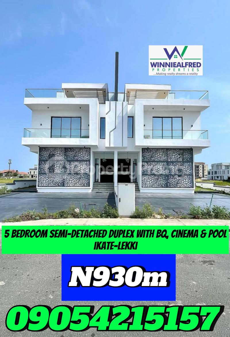 5 bedroom House for sale Lekki Lagos