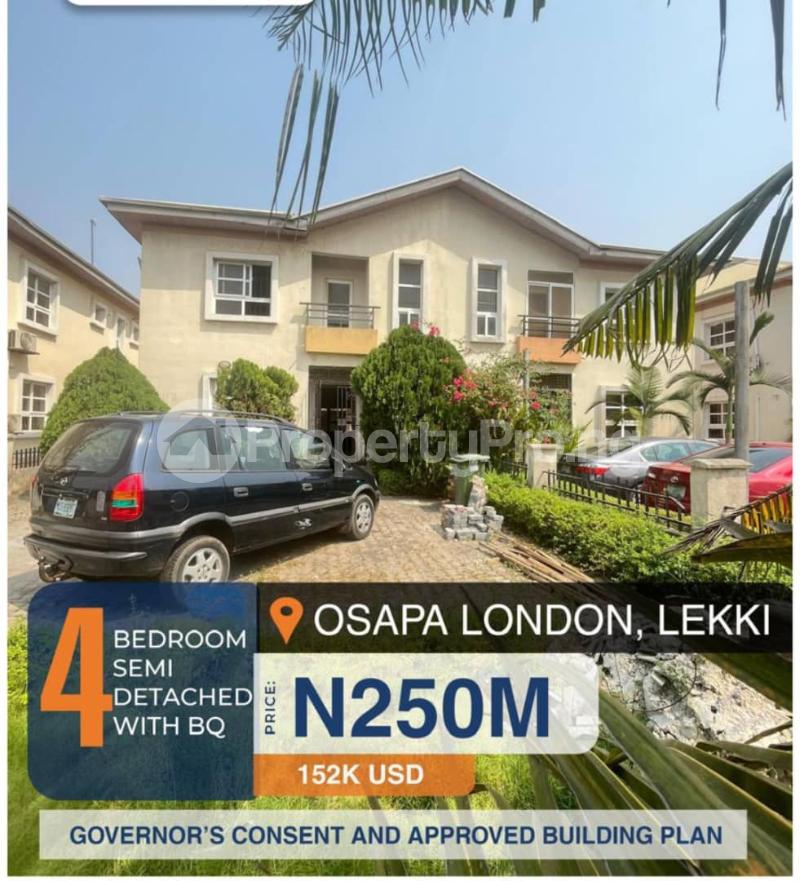 3 bedroom House for sale Osapa london Lekki Lagos