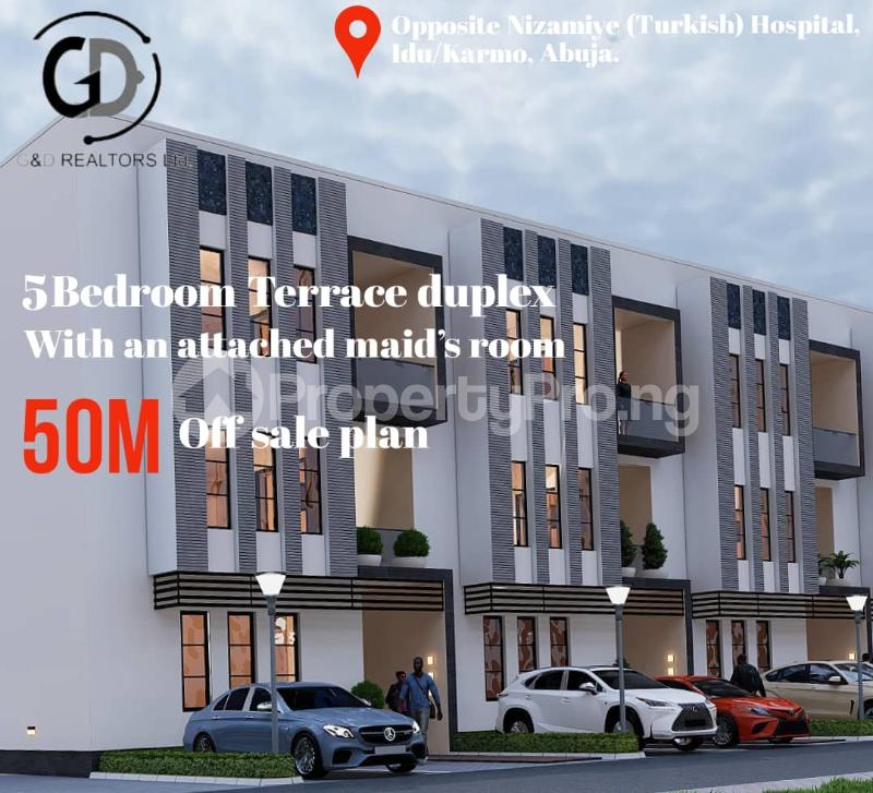 6 bedroom House for sale Opposite Nizamiye Turkish Hospital Idu/karmo Idu Abuja