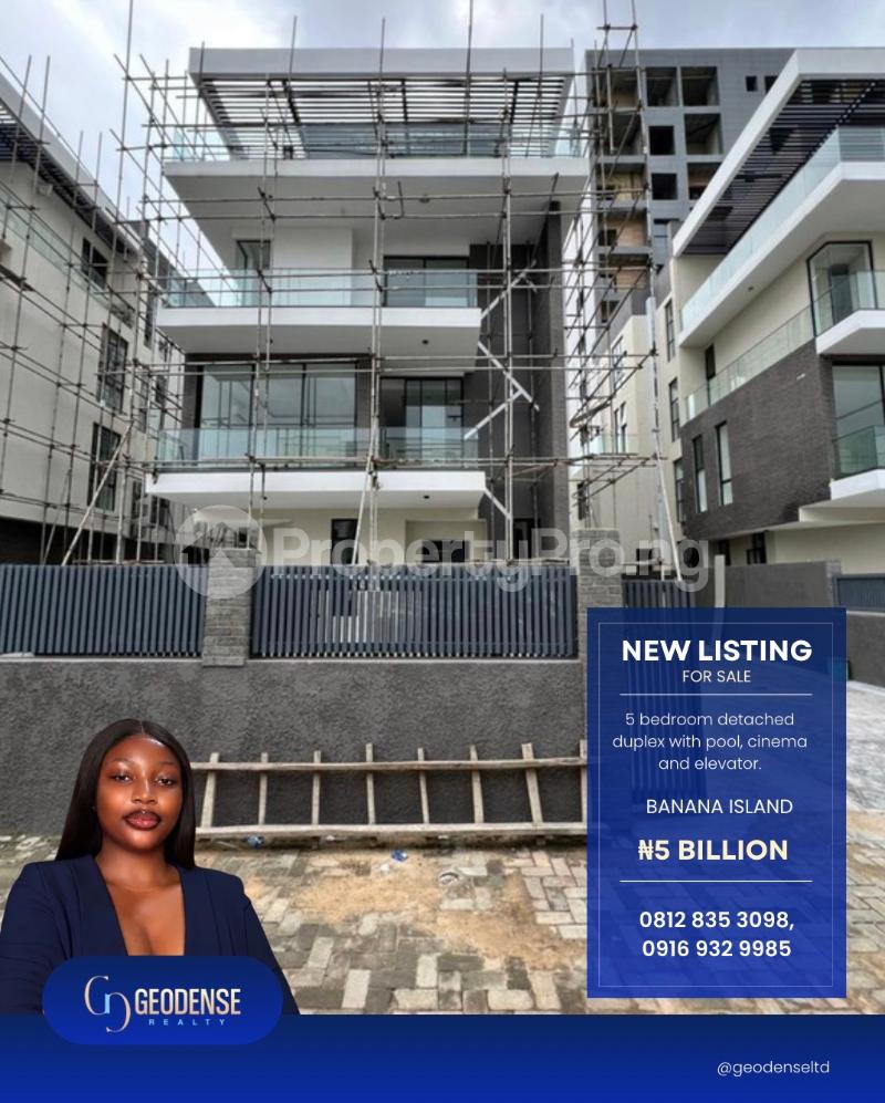 5 bedroom House for sale Banana Island Ikoyi Lagos