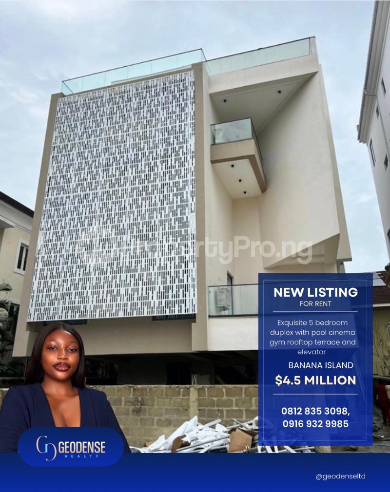 5 bedroom House for sale Banana Island Ikoyi Lagos