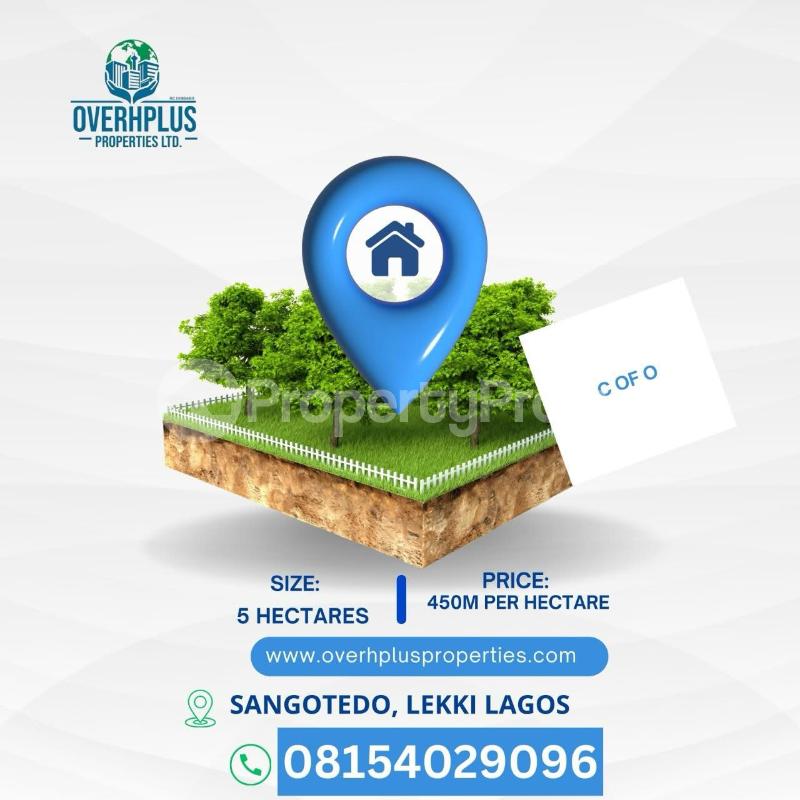 Land for sale Sangotedo Ajah Lagos