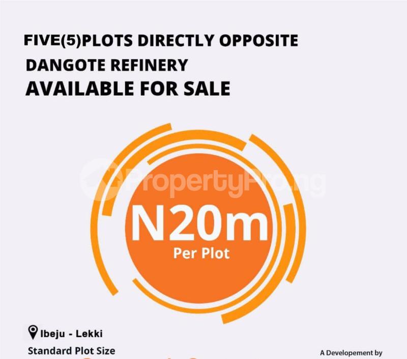 Land for sale Free Trade Zone Ibeju-Lekki Lagos