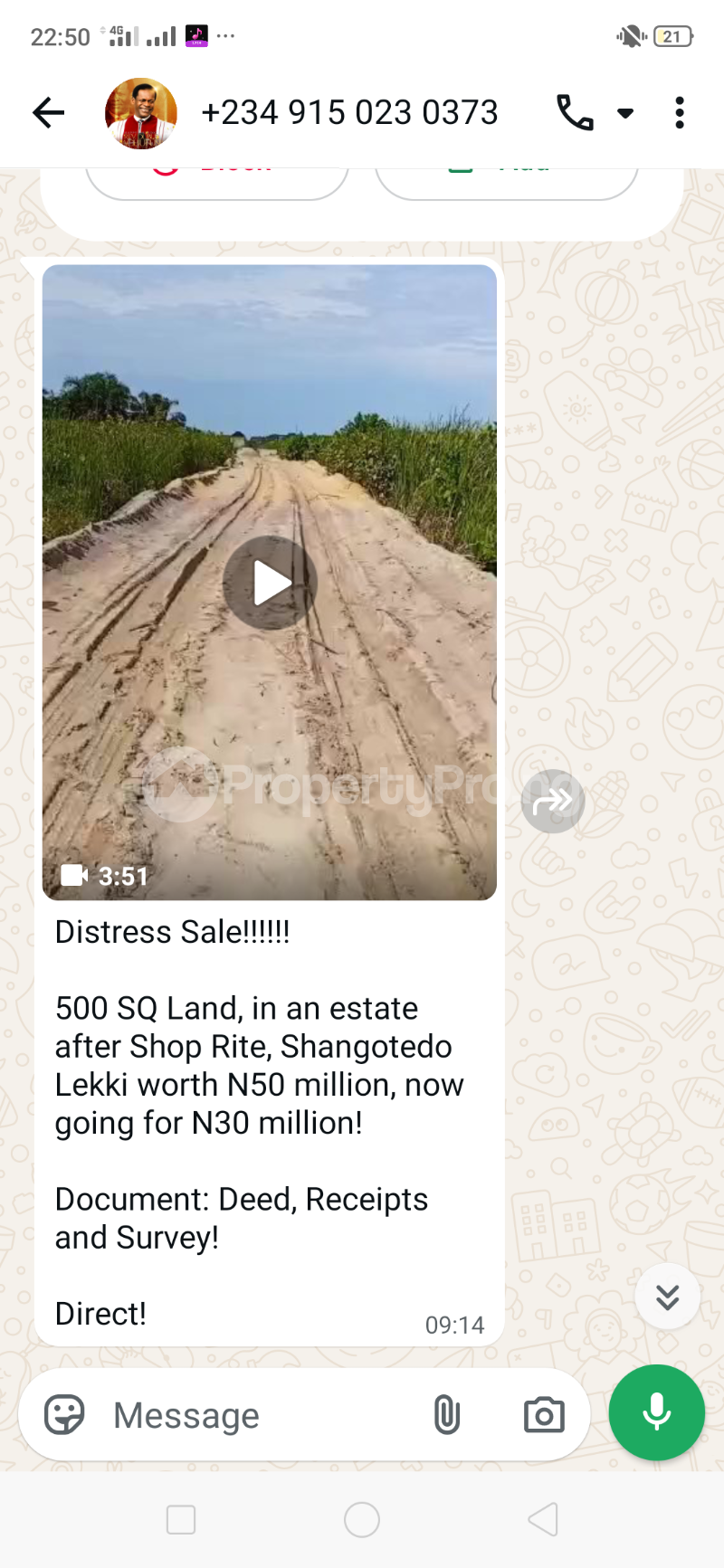 Land for sale In An Estate Sangotedo Ajah Lagos