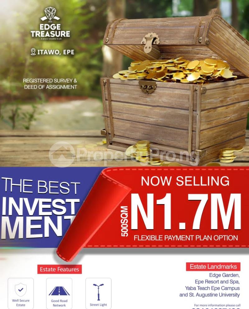 Land for sale Itawo Epe Epe Lagos - 0
