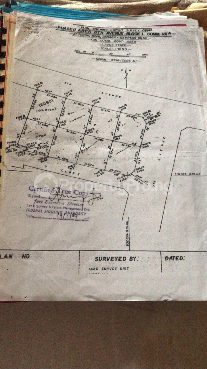 Land for sale 69 Road Festac Amuwo Odofin Lagos