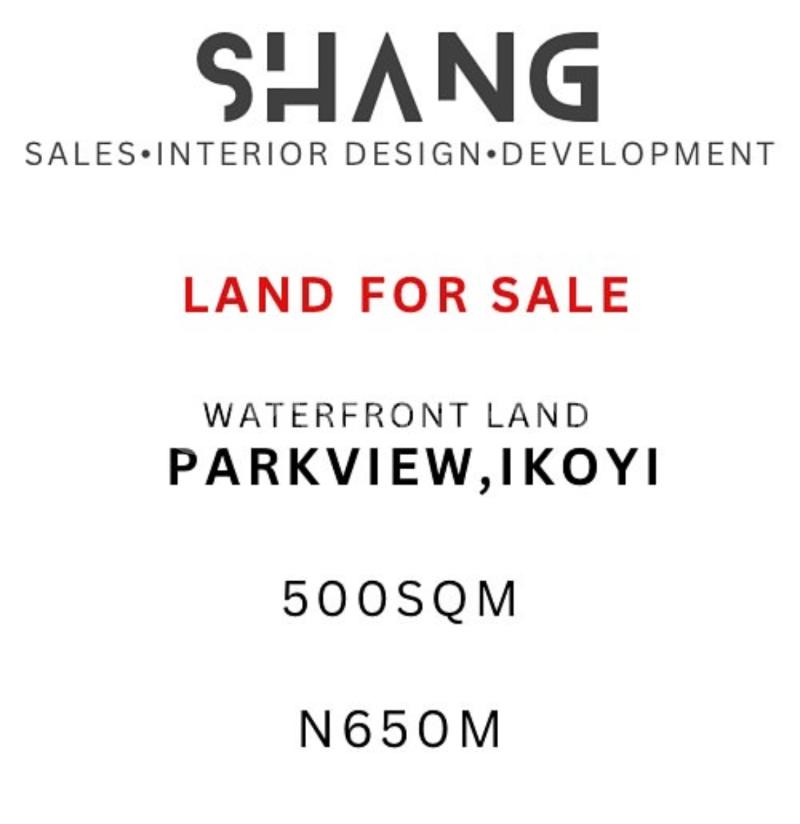 Land for sale Parkview Estate Ikoyi Lagos
