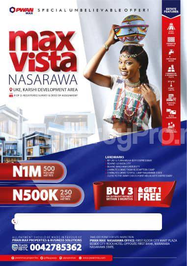 Land for sale Abuja/keffi Express Road. Lafia Nassarawa