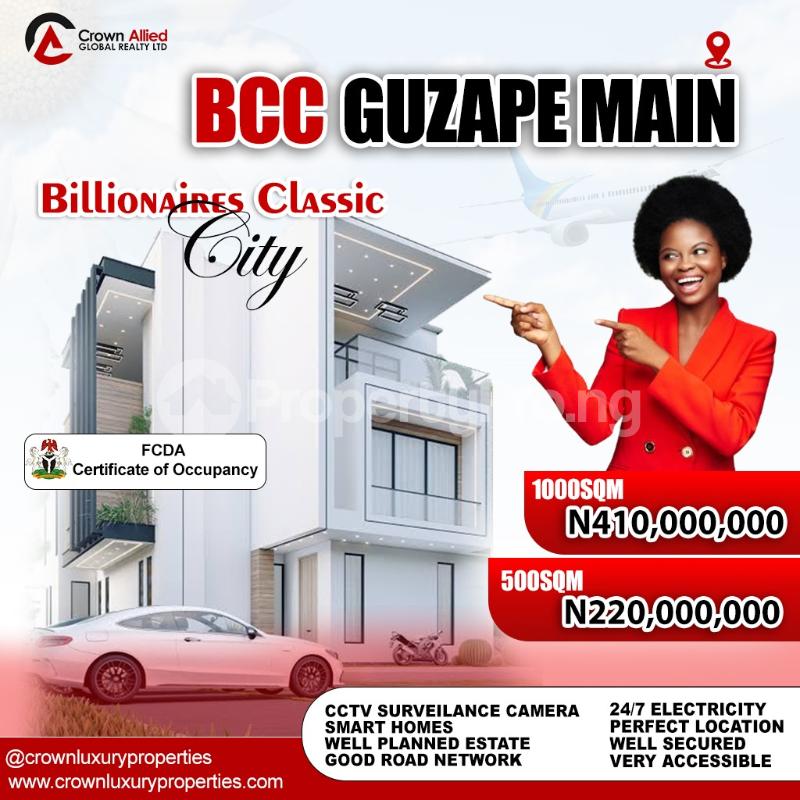 Land for sale Guzape Abuja - 0