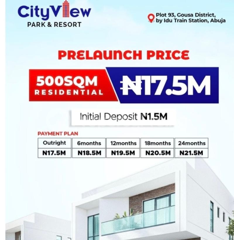 Land for sale City View Park And Resort Gousa Abuja Idu Abuja