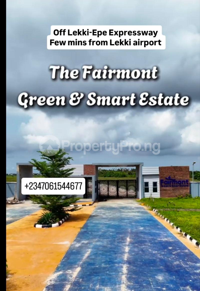 Land for sale Fairmont Green And Smart Estate Eleranigbe Ibeju-Lekki Lagos