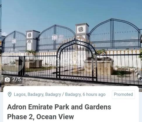 Land for sale Along Lagos Seme Expressway Few Minutes Drive From Seme Border, Emirate Parks And Gardens Phase 2 ( Ocean View ) Estate Badagry Badagry Lagos
