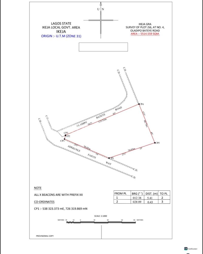 Land for sale Ikeja GRA Ikeja Lagos
