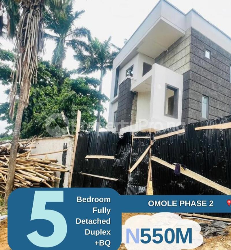 5 bedroom House for sale Omole phase 2 Ojodu Lagos