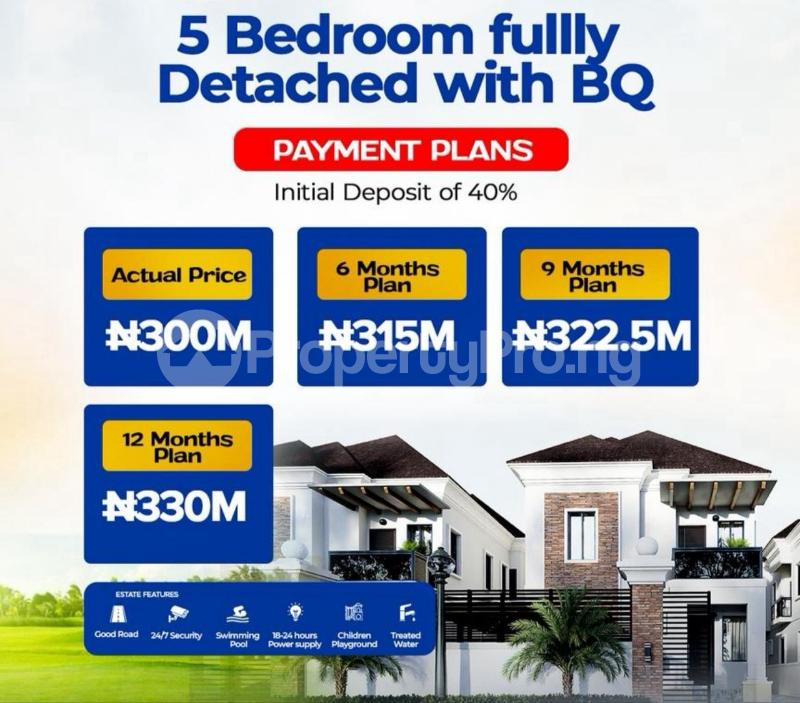 5 bedroom House for sale Abraham adesanya estate Ajah Lagos