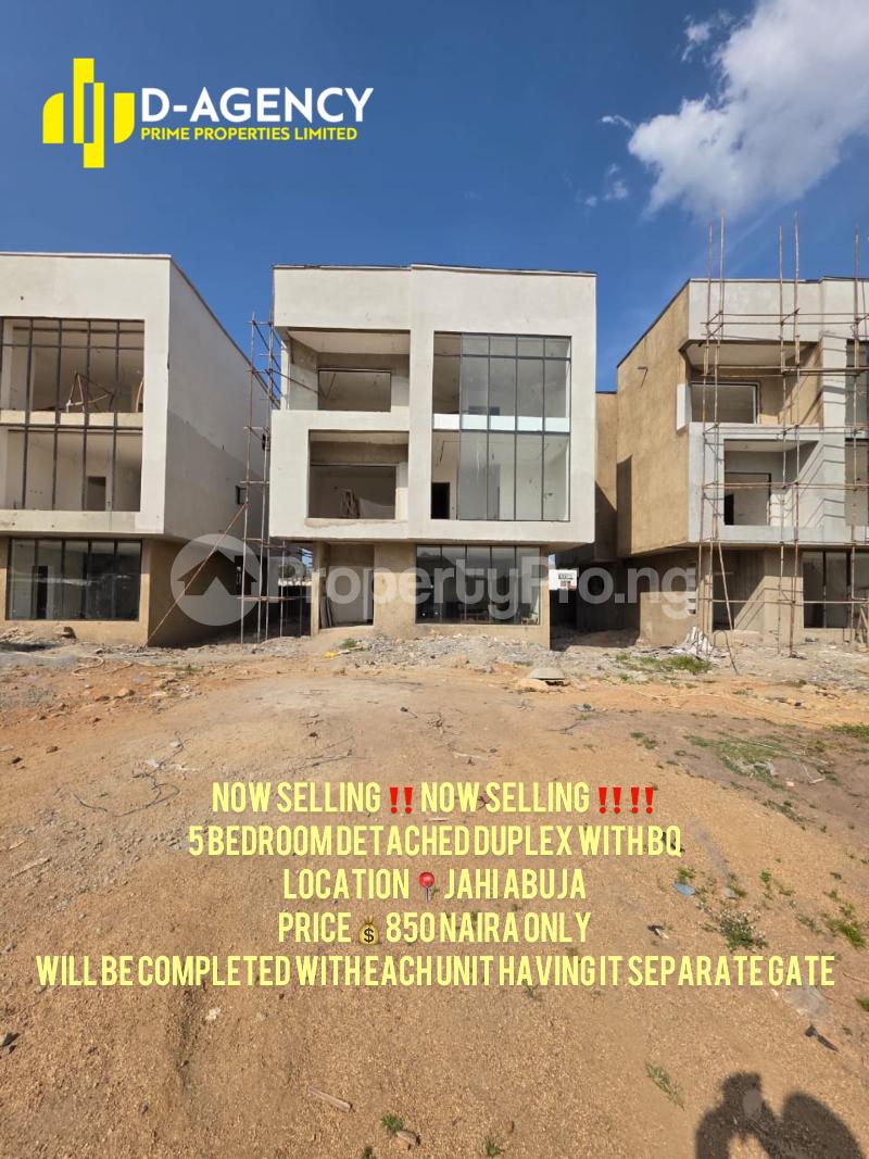 5 bedroom House for sale Jahi Abuja