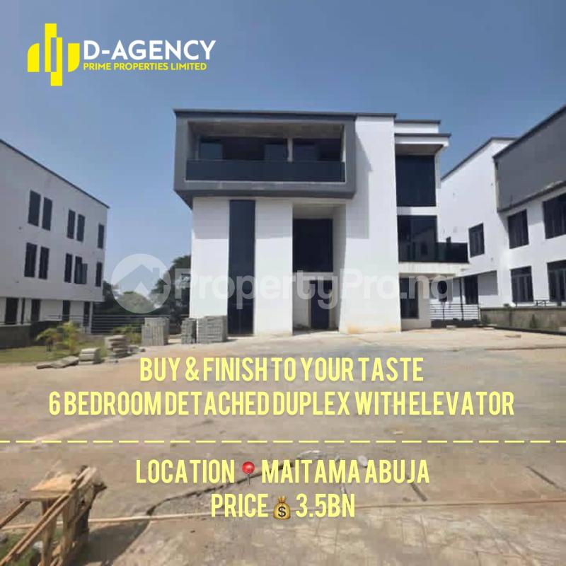 6 bedroom House for sale Maitama Abuja