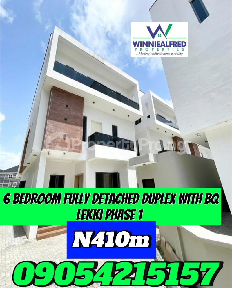 6 bedroom House for sale Lekki Phase 1 Lekki Lagos