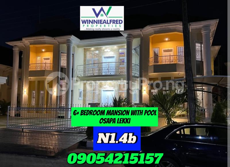 6 bedroom House for sale Osapa london Lekki Lagos
