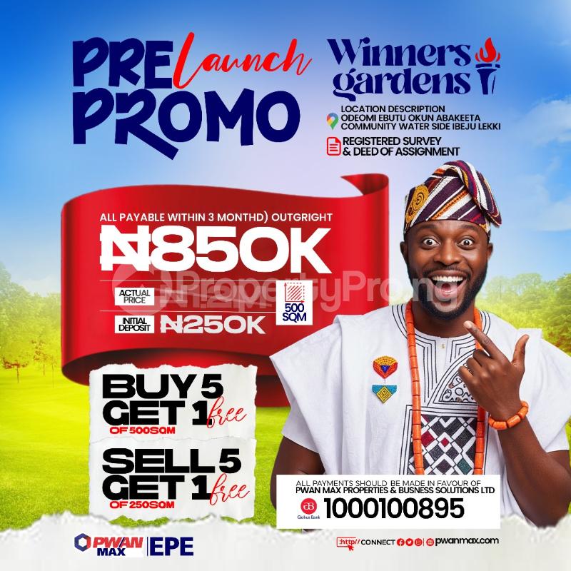 Land for sale Odeomi Ibeju-Lekki Lagos - 0