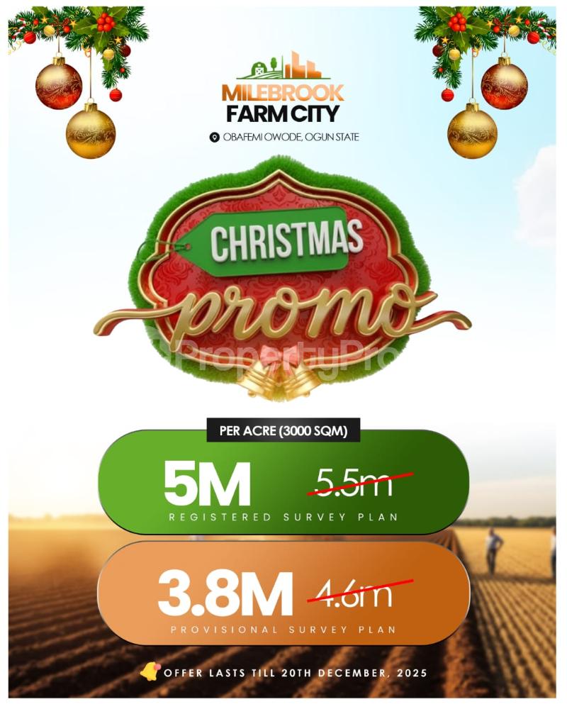 Land for sale Obafemi Owode Ogun