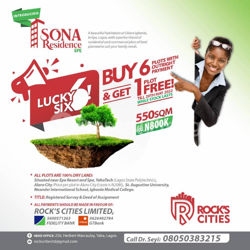 Land for sale Epe Road Epe Lagos