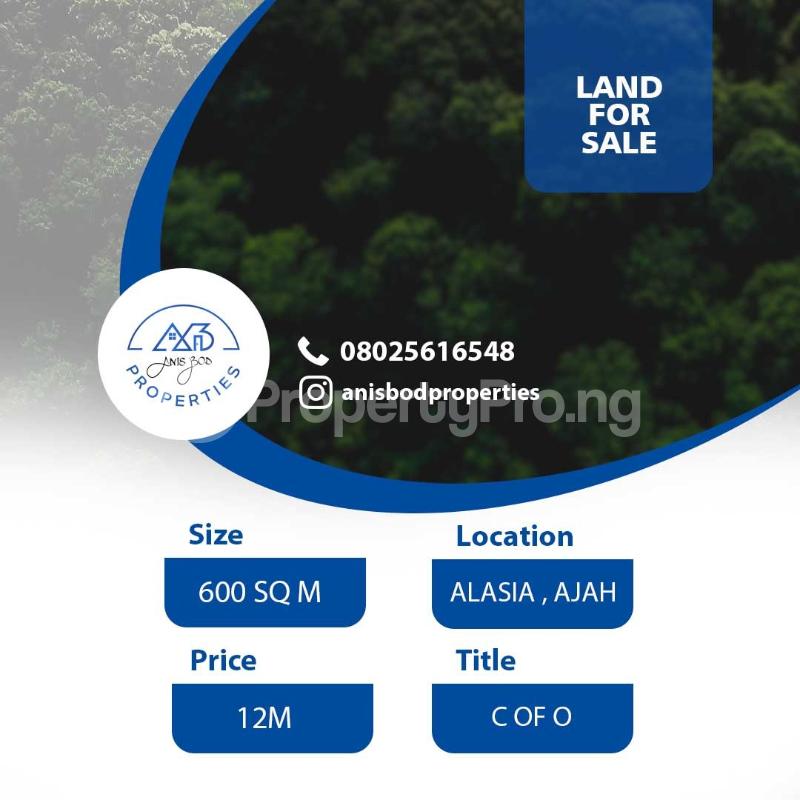 Land for sale Alasia, Opposite Lagos Business School LBS Ibeju-Lekki Lagos