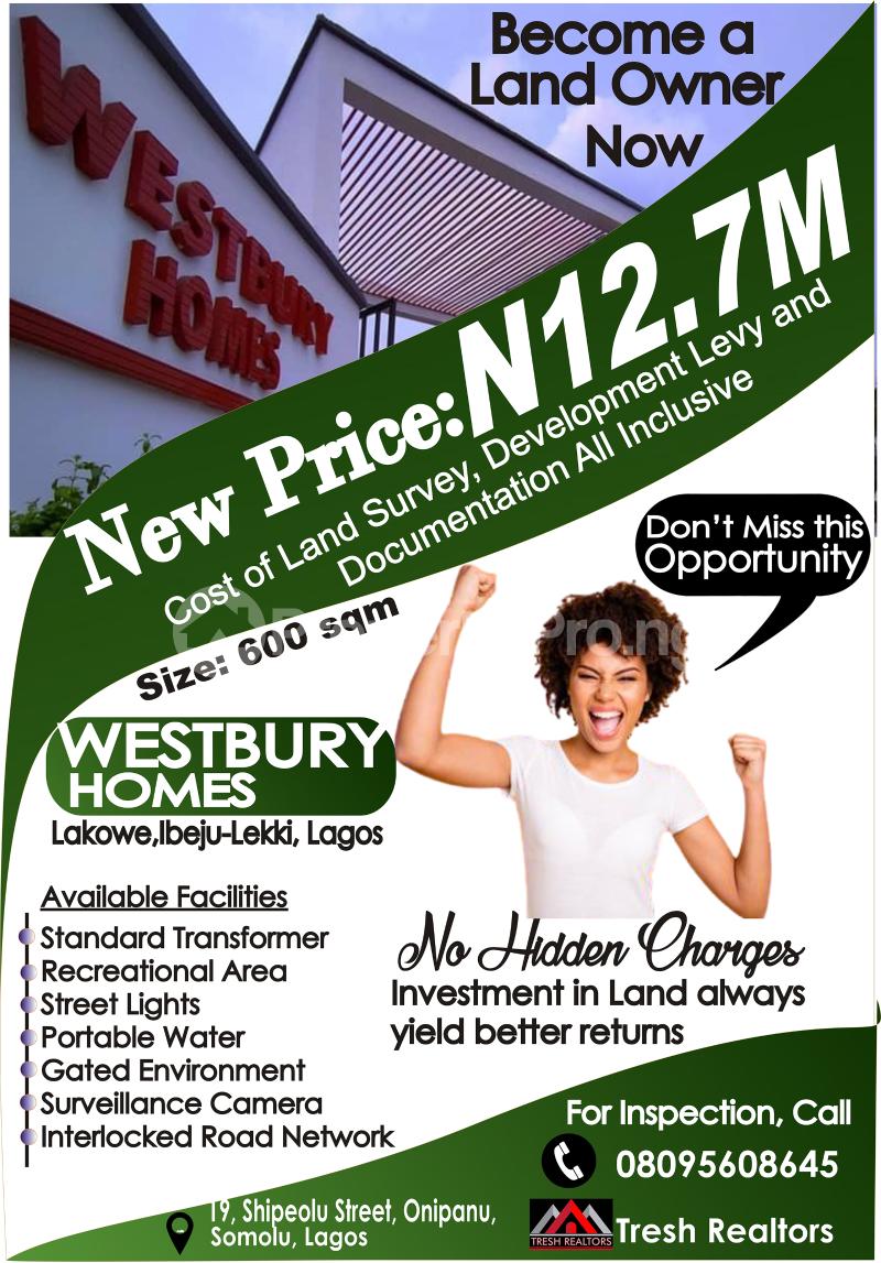 Land for sale Ibeju-Lekki Lagos - 0