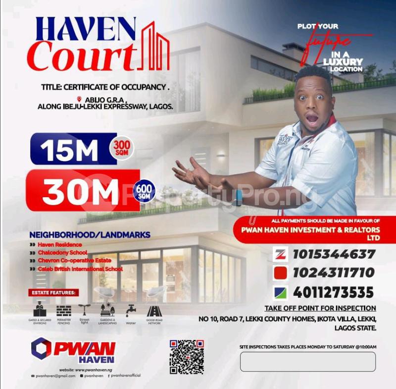 Land for sale Abijo Ajah Lagos