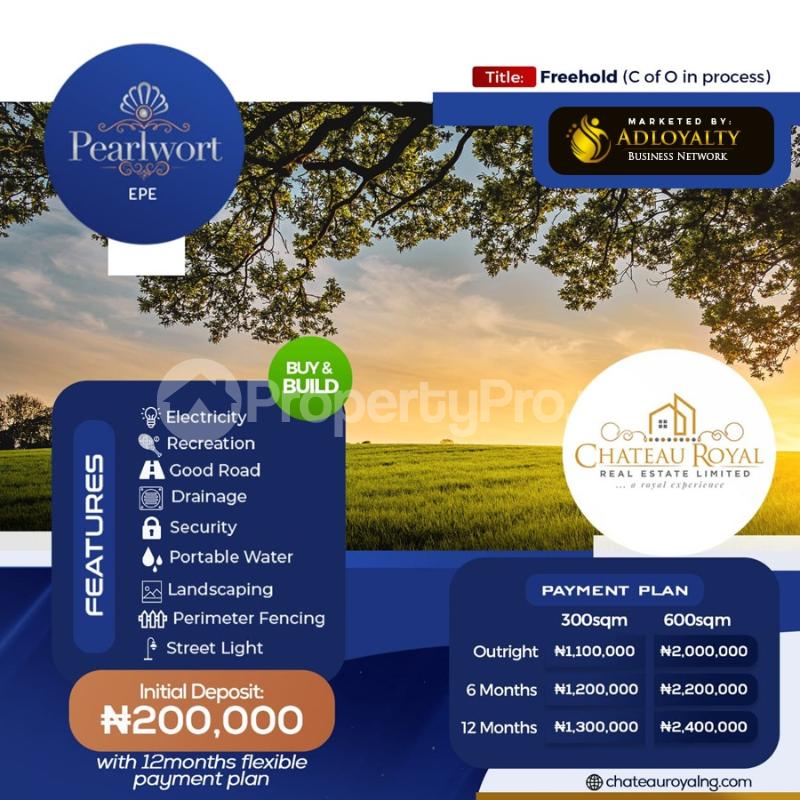 Land for sale Ilara Road, Epe. Epe Road Epe Lagos