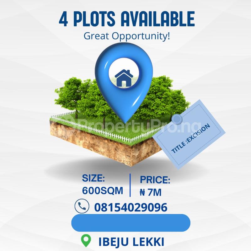 Land for sale Potter Gardens & Park Estate Ibeju-Lekki Lagos