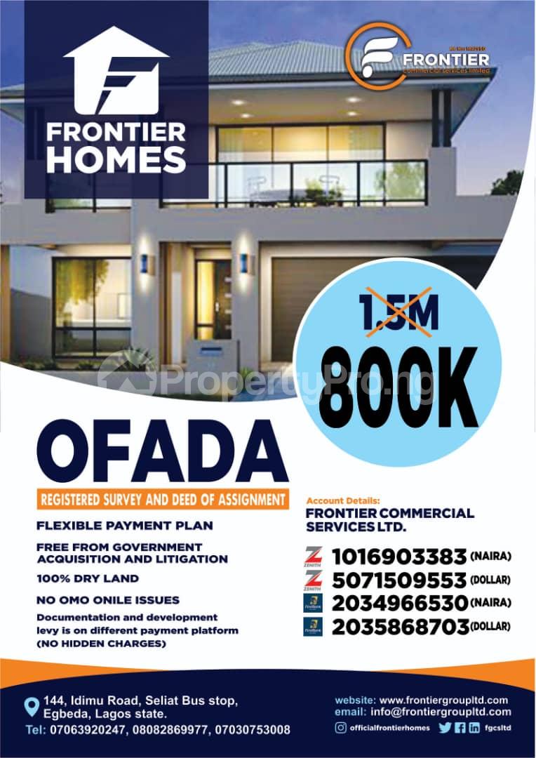 Land for sale Ogun Waterside Ogun