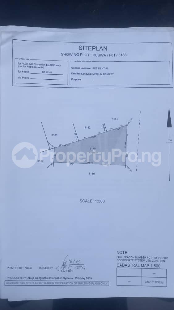 Land for sale F01 Kubwa Abuja - 0
