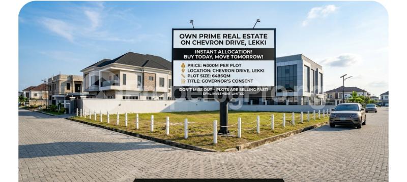 Land for sale Chevron Drive Lekki Chevron Lekki Lagos