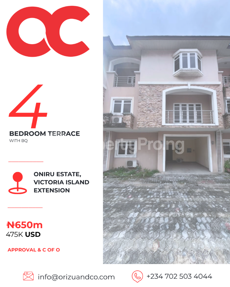 4 bedroom Flat / Apartment for sale ONIRU Victoria Island Lagos