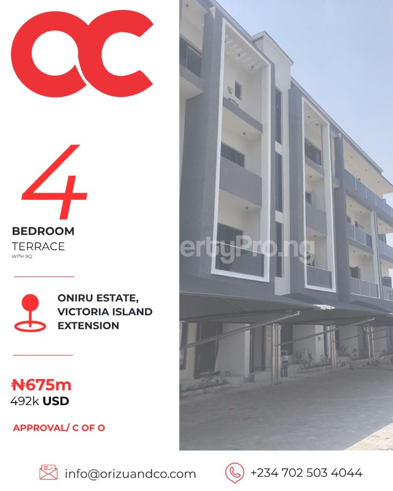 4 bedroom Flat / Apartment for sale ONIRU Victoria Island Lagos
