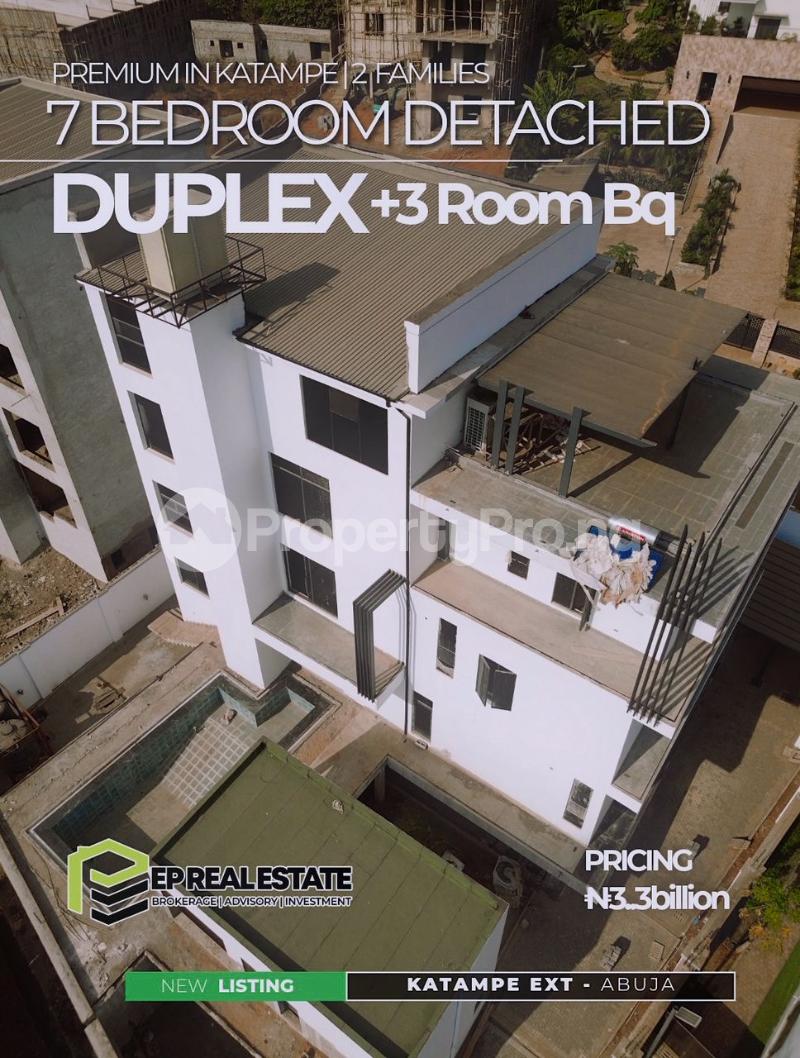 7 bedroom House for sale Katampe Extension Katampe Abuja