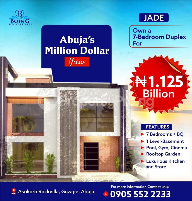 7 bedroom House for sale Asokoro Rockvilla, Guzape Abuja