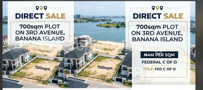 Land for sale 3rd Avenue Banana Island Ikoyi Banana Island Ikoyi Lagos