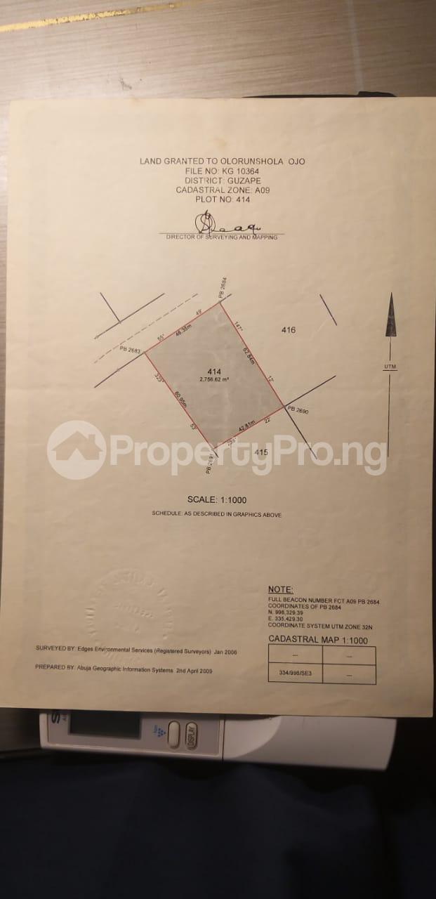 Land for sale Main Katampe Main Abuja
