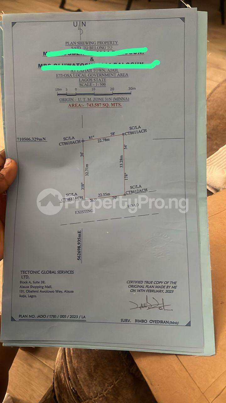 Land for sale Orchid Lekki Lagos