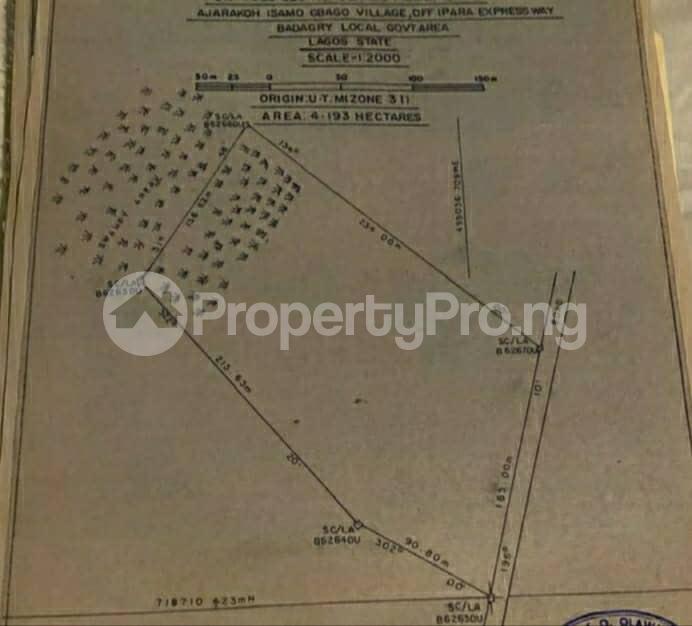 Land for sale Ajarakoh Village Badagry Lagos