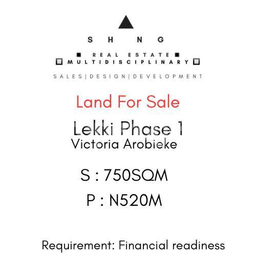 Land for sale Victoria Arobieke Lekki Phase 1 Lekki Lagos