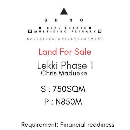 Land for sale Lekki Phase 1 Lekki Lagos